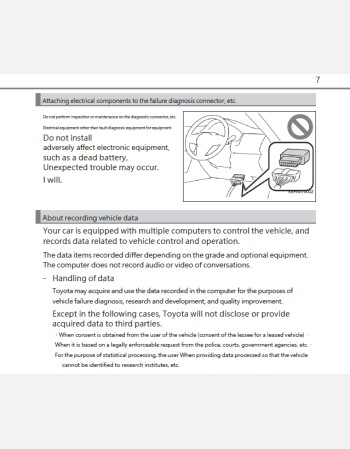 toyota passo 2016-2017 owners manual in english